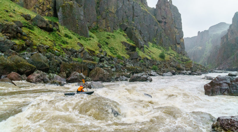 Christian Woodard on Widowmaker, Middle Owyhee.