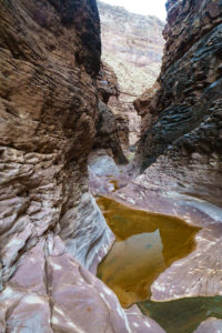 The unique narrows found in North Canyon, Grand Canyon National Park.
