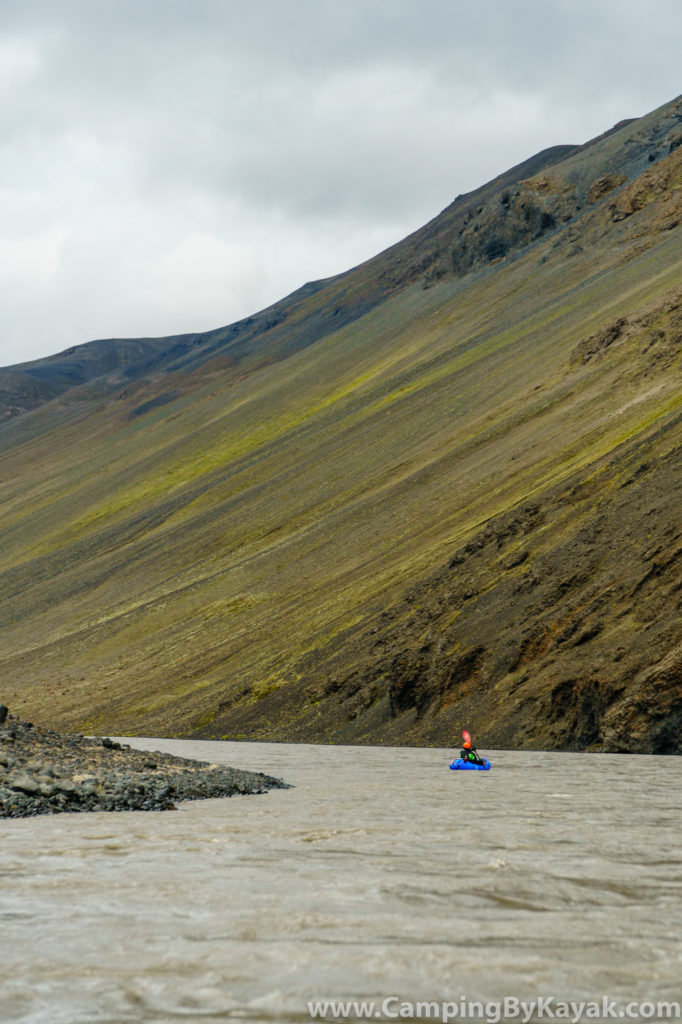 Paul Yelda enjoying a scenic section of river.