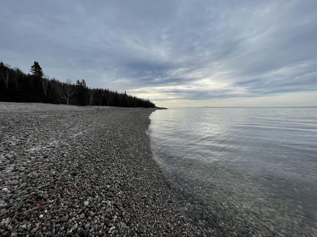 The lakeshore. Photo Jon Rugh.