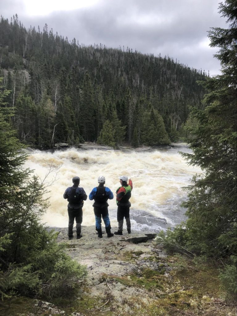 "Hey, point at that giant wave so when people see this photo, they think we ran this rapid." Photo Stephan Sabo.